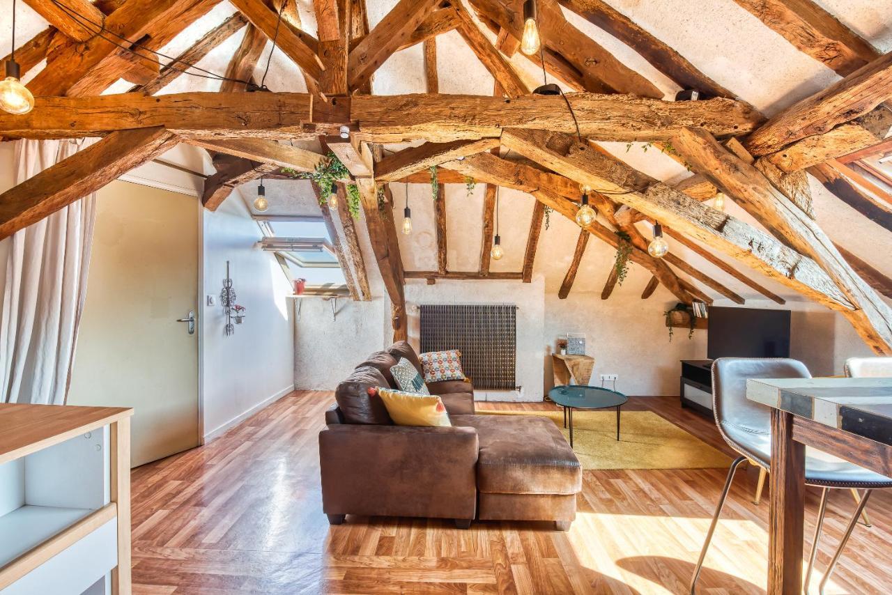 Ferienwohnung Sous Les Toits Vue Loire Bouchemaine Exterior foto