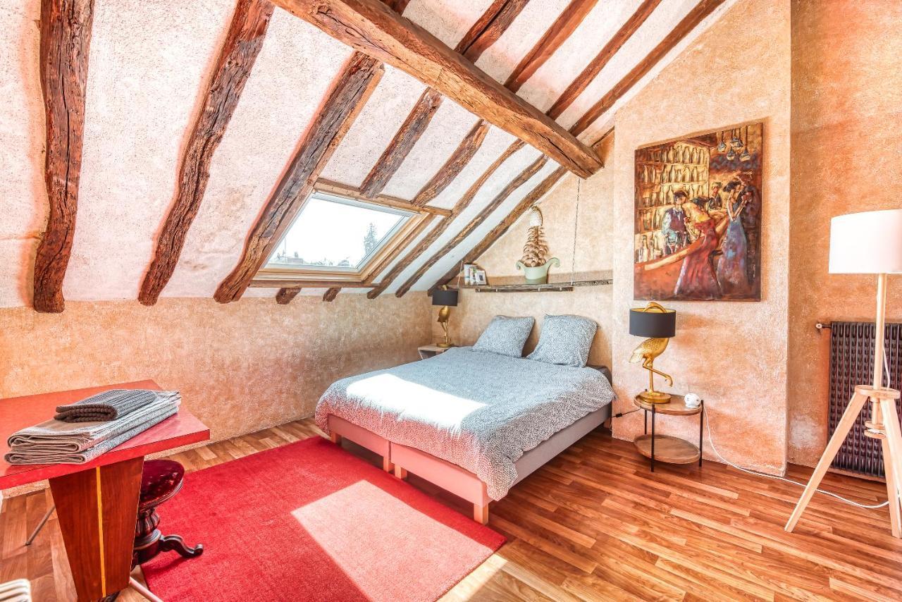 Ferienwohnung Sous Les Toits Vue Loire Bouchemaine Exterior foto
