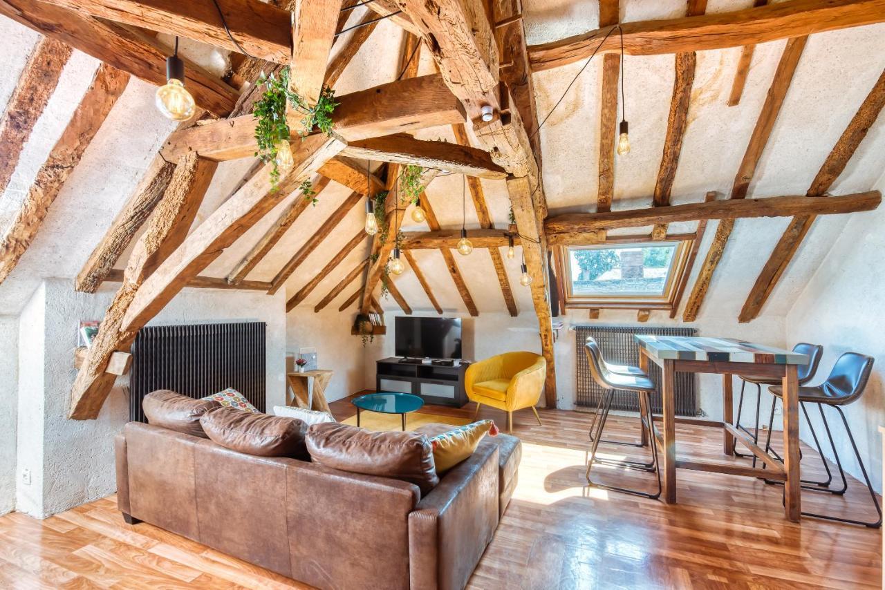 Ferienwohnung Sous Les Toits Vue Loire Bouchemaine Exterior foto